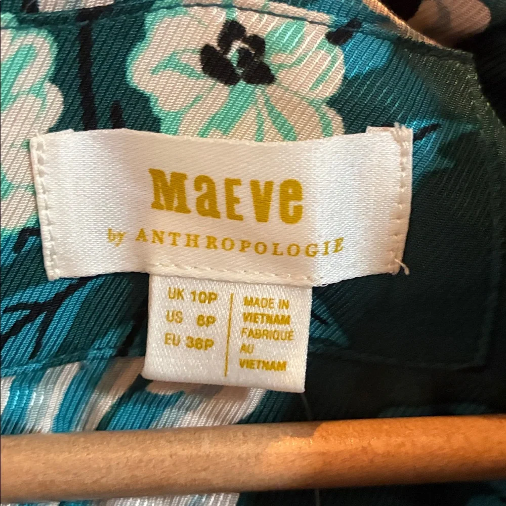 Anthropologie Floral Midi Dress - Picture 7 of 9